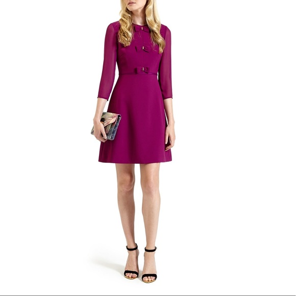 ted baker violet dress